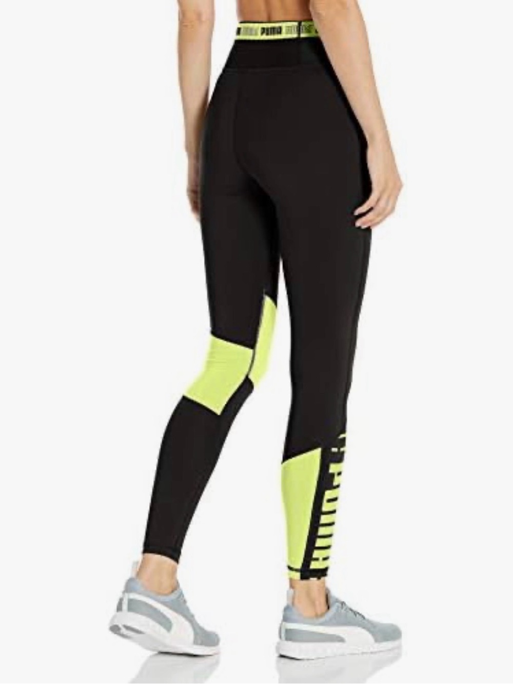 PUMA Black-fizzy High-rise Leggings
